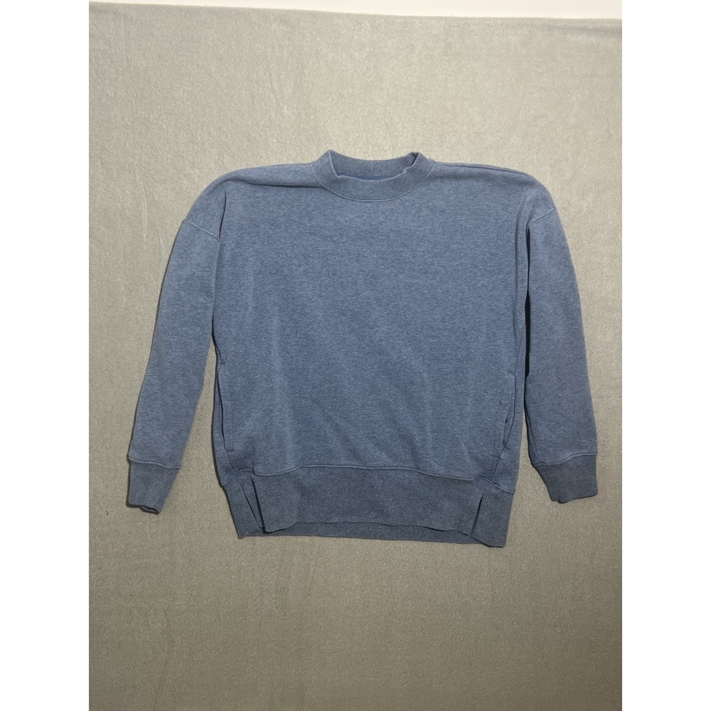 Kirkland Signature Women's Blue Crew Neck Sweatshirt Size‎ S/P Activewear